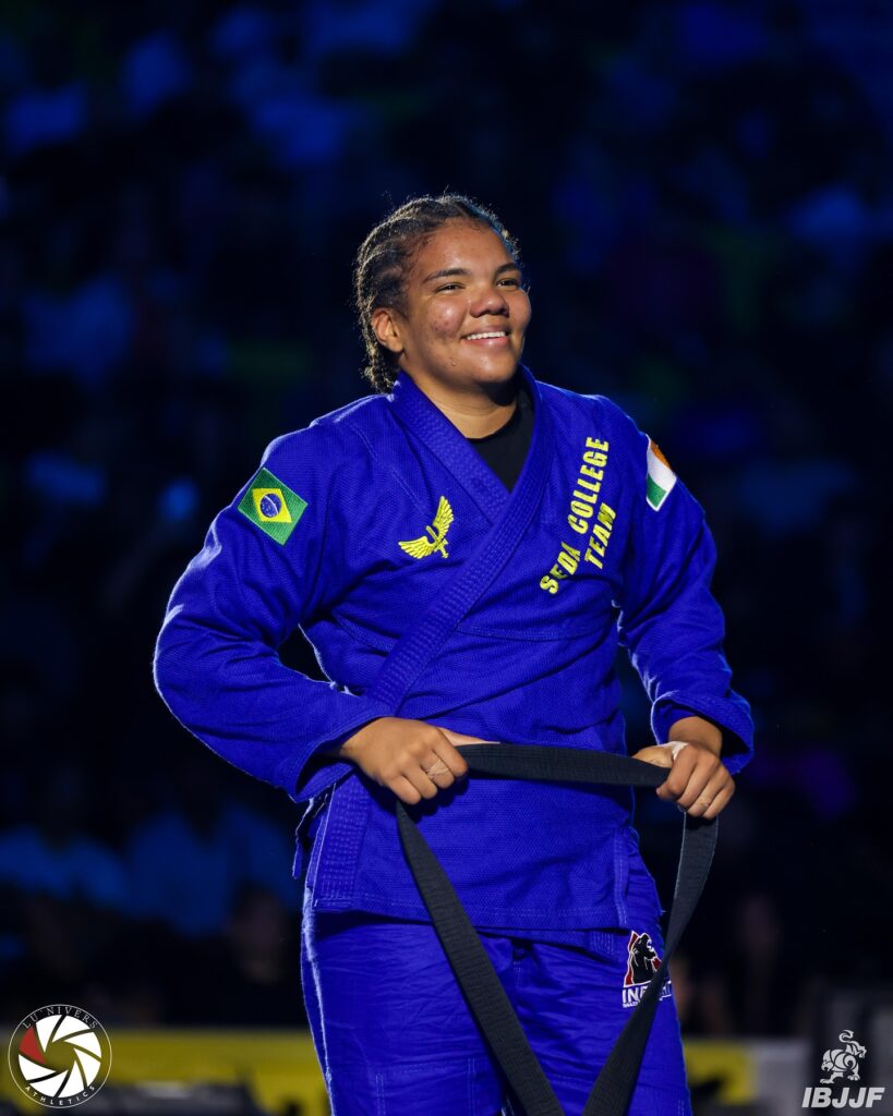 Gabi Pessanha voltou a dominar uma competição com ouro duplo depois do Brasileiro da CBJJ.